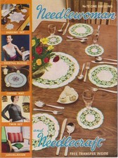 Needlewoman & Needlecraft magazine No. 72 - Embroidery, knitting inc transfer