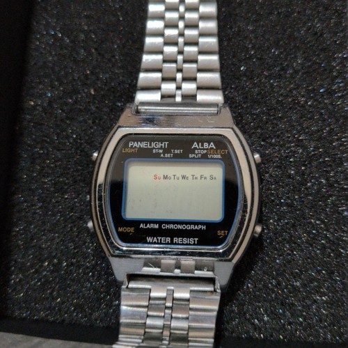 Seiko alba digital watch - seiko,