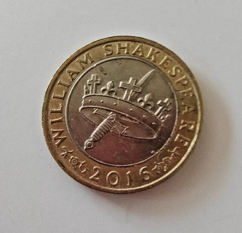 Rare two pound coin - two,