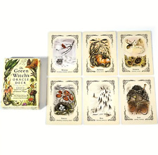 Green Witch Tarot Card Deck 78 Cards Nature Divination Spiritual Christmas Gift