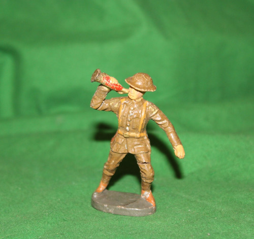 Vintage elastolin ww1 soldiers - vintage,