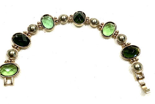 Monet gold tone bracelet - gold,
