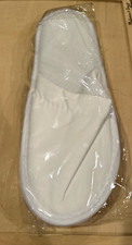 NEW White Terry Slippers Hotel