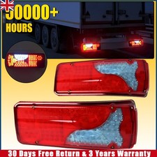 PAIR 24V 120LED REAR TAIL