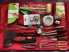 Job Lot of Mixed Kitchen Utensils, some new.