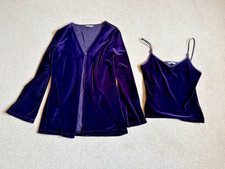  Marks & Spencer purple velvet