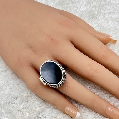 Vintage poison ring black - poison,