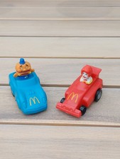 McDonalds Happy Meal Toys Vintage 1988 - pull back and go cars - still work