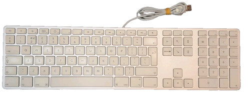 Apple wired aluminum - aluminum, keyboard