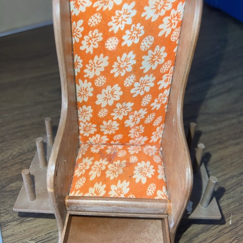 Vintage wooden rocking chair - vintage,