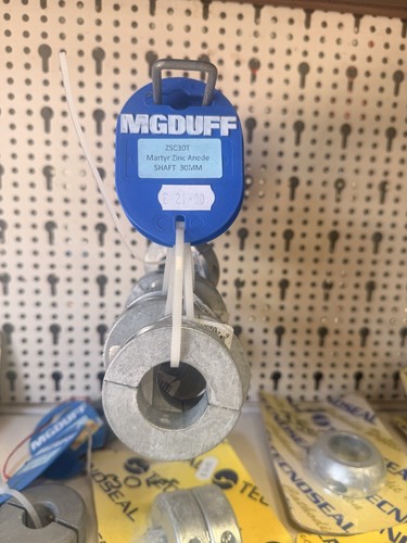 Mgduff 30mm zinc prop shaft - prop,