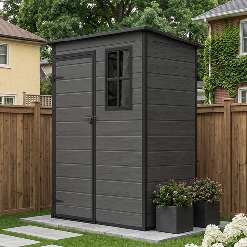 5x3ft plastic garden shed - 5x3ft,