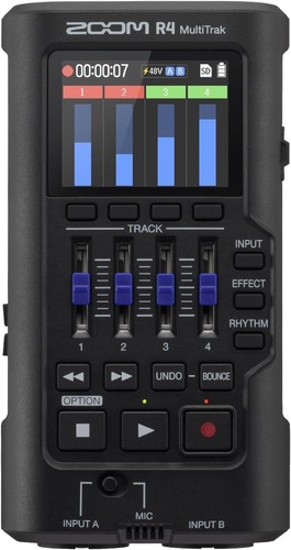 Zoom track portable - r4, 4-track