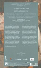 ANDR‚-MODESTE GR‚TRY: LA