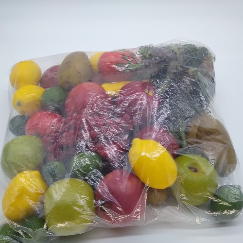 Large bag plastic faux - large,