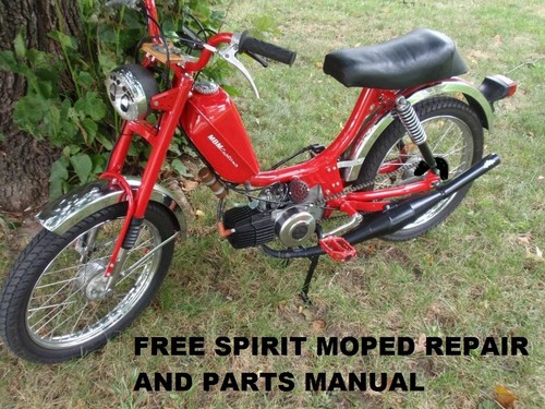 Free spirit puch moped repair - free,