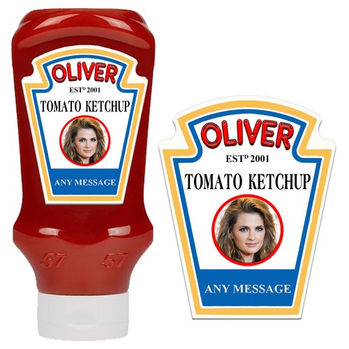 Photo personalised sticker - photo,