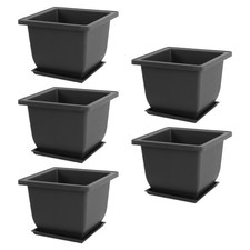  5 Sets Square Planter Pot