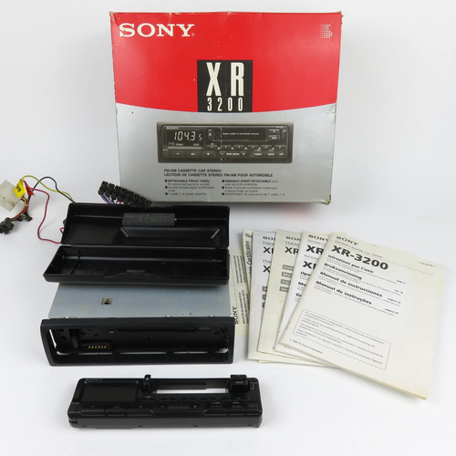 Vintage sony 3200 - xr-3200, fm/am