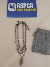 Otazu  Swarovski Crystal Necklace Heavy 