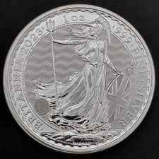 2023 1oz Silver Britannia