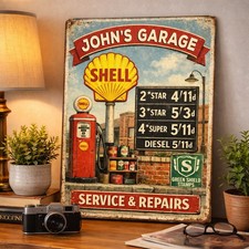 Personalised Shell Petrol
