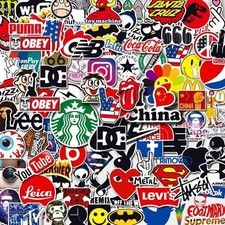 100Pcs Music Laptop Stickers