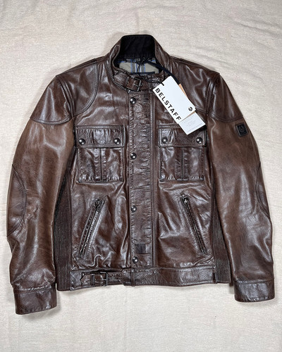Belstaff brown leather - belstaff,