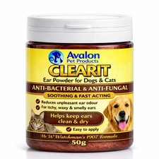 Clearit Dog Cat Pet Ear Powder