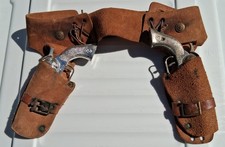 1950s Double Cap Gun Holster