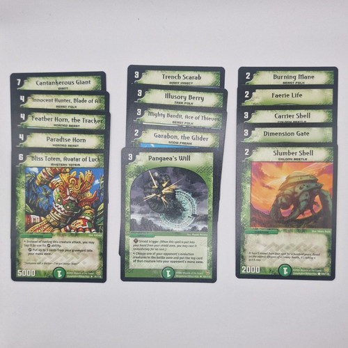 Duel masters card lot - masters, english