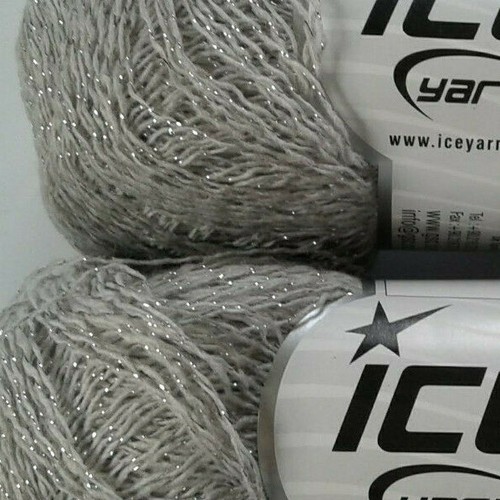50g fine lurex yarn - x,