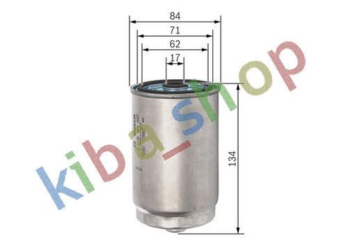 Fuel filter fits land - filter,