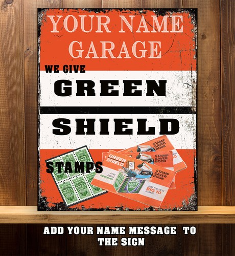 Personalised green shield - personalised,