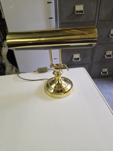 Vintage brass banker - banker’s, desk