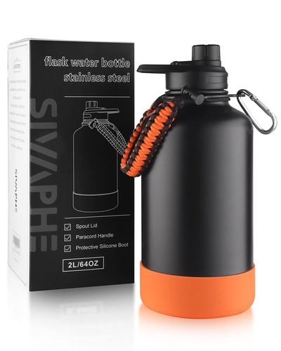 Stainless steel water bottle - bottle, 2