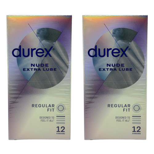 Durex nude extra - 2, lube
