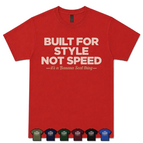 Built for style not - style,, speed