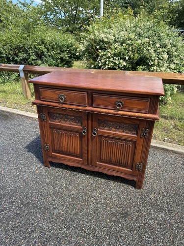 Old charm oak cabinet - old,