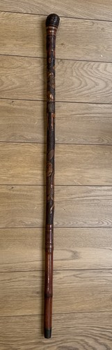 Japanese meiji carved bamboo - meiji,