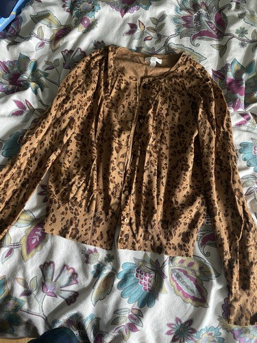 Leopard print cardigan - leopard,