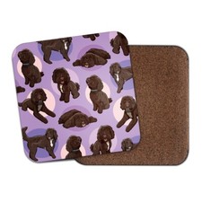 Chocolate Cockapoo Square