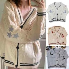 NEW Taylor Swift Folklore Knitted Cozy Lazy Autumn Cardigan