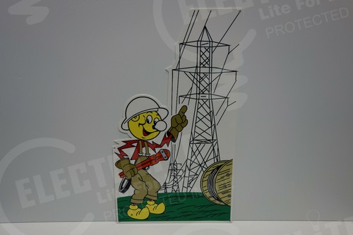 Reddy kilowatt lineman - kilowatt,