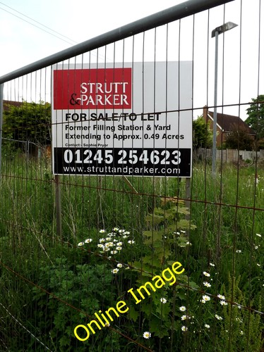 Photo 12x8 estate agents - estate, board