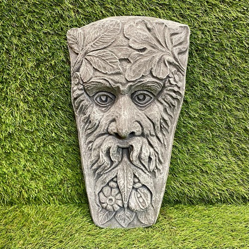 Concrete green tree - tree, man