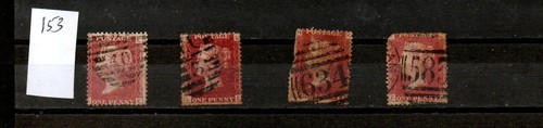 1858 sg43 penny - sg43/4, 1d