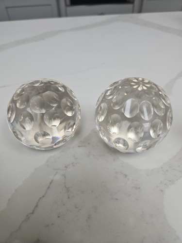 Glass dimpled golf - golf, ball