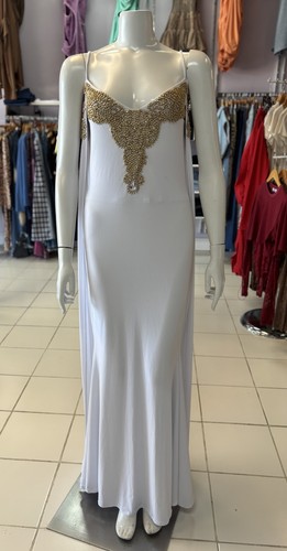 Grecian style white sleeveless - grecian,