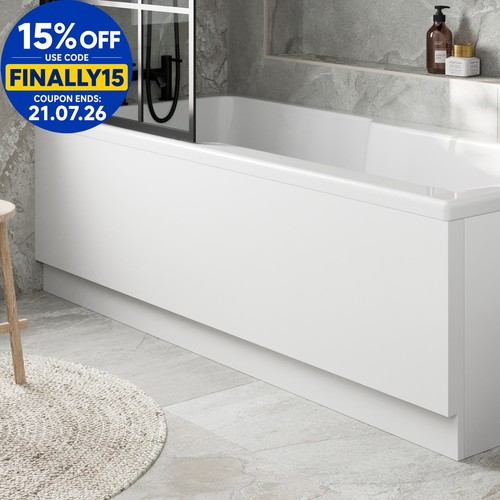 Modern bathroom 1700mm white - modern,